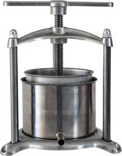 Torchietto Premitutto Alluminio Manuale Torchio Made in Italy Pentola Acciaio In