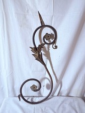 Antico candelabro da parete in