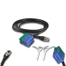 CAVO AUX JACK FEMMINA FIAT BRAVO DAL 2007 CHIAVETTE SMONTAGGIO AUTORADIO VISTEON