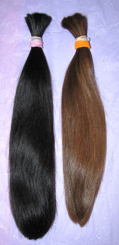Bambola reborn capelli umani - bambola,