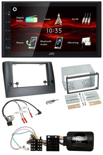 Jvc usb bluetooth volante - usb, dab