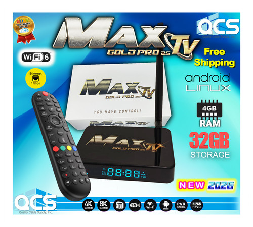 Maxtv gold pro - pro, box