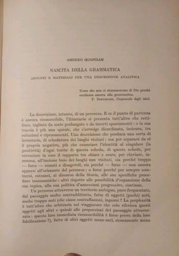 Quondam nascita della - quondam.,
