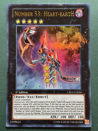 Yugioh numero heart earh - yugioh!,
