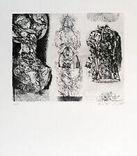 CALISTO GRITTI - Acquaforte firmata e numerata IX/X