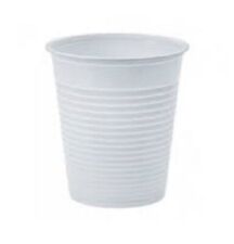 3000 BICCHIERI DI PLASTICA 200cc BIANCHI IN PLASTICA