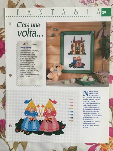 Schema punto croce ricamo - schema,