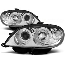 Fari Angel Eyes LED cromati