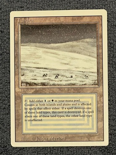Magic the gathering tundra - the,