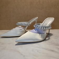 Scarpe da sposa bianche con