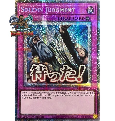 Yugioh giudizio solenne - 1x,