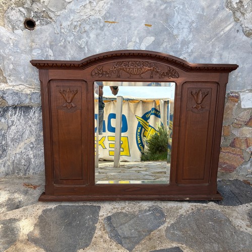 Specchio cornice legno