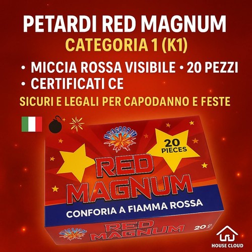 Petardi red magnum - petardi, miccia