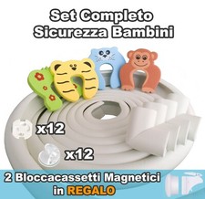 PROTEGGI BAMBINI Paraspigoli GOMMA Copri Prese Angoli Ferma Porte Cassetti Ante