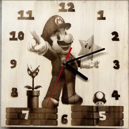 Orologio parete mario bross - parete,