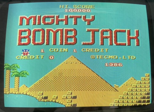 Mighty bomb jack - mighty, original