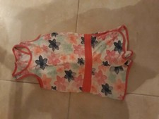 lotto 777b vestito abito bimba bambina 6 anni tuta estiva fiori OVS