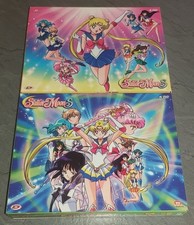 SAILORMOON S FUORI CATALOGO 2 BOX DVD SERIE COMPLETA CON LIBRETTI E COPERTINE 
