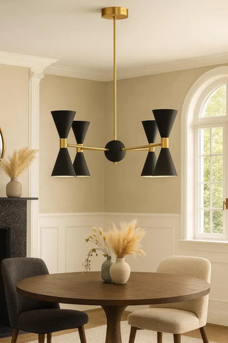 Lampadario moderno diablo cono - moderno,