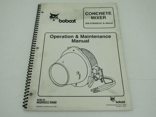 Bobcat manuale uso - manuale, e