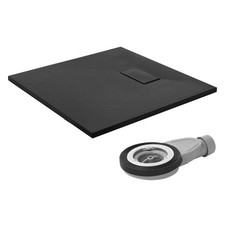Piatto doccia 80x80 cm nero