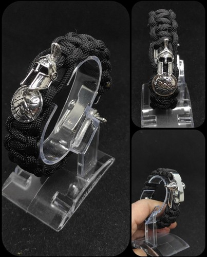 Bracciale paracord spartan - bracciale, in