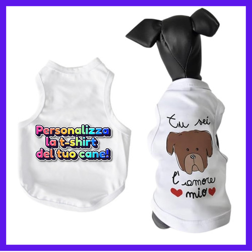 Vestito shirt abito per cani - t-shirt,