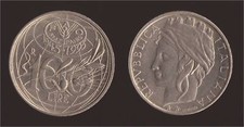 100 LIRE 1995 50° ANNI FAO -