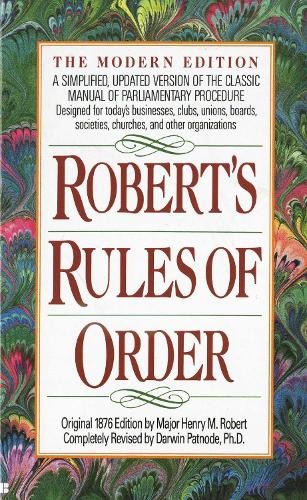 Henry robert s rules - robert,