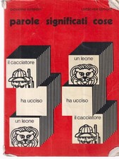 PAROLE/SIGNIFICATI/COSE