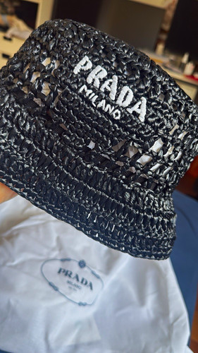Cappello pescatore prada - cappello,