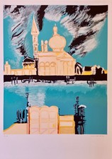 Remo BRINDISI:litografia,carta,Venezia,arte moderna,design,arredamento,grafica