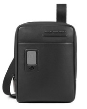 Borsello Piquadro Akron Borsa Tracolla Uomo Pelle Nero