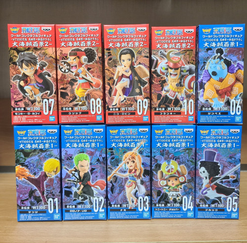 Banpresto one piece - one, wcf
