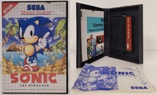SONIC THE HEDGEHOG SEGA MASTER