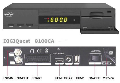 Decoder satellitare hdmi scart - satellitare,
