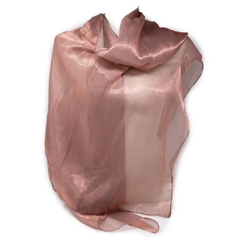 Stola cerimonia organza rosa