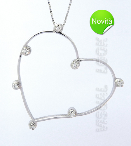 Comete gioielli collana cuore - comete,