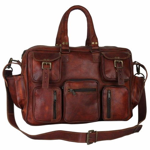 Uomo pelle vintage borsone - uomo,