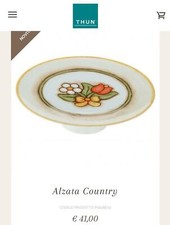 Thun Alzata Alzatina linea Country Centro Tavola per dolci o frutta P1628E02