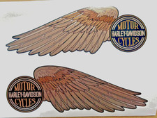 Adesivi serbatoio Harley-Davidson Decal Replica originali Tank Wings FLH