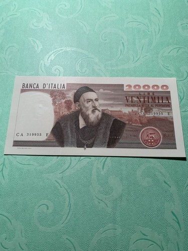 20000 lire tiziano - 20000, decreto