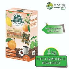 CONCIME PER AGRUMI LIMONE MANDARINO ARANCIO 1 KG ORGANICO 100% BIO PELLET 