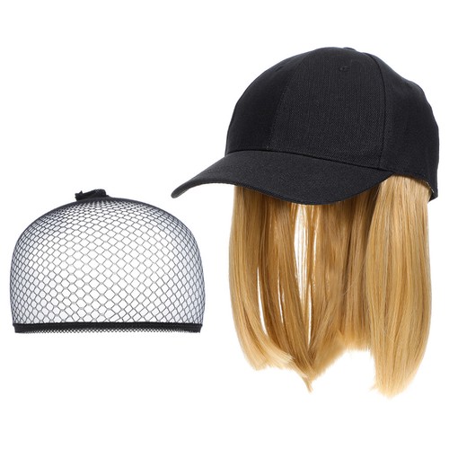 Cappello baseball con capelli - baseball,