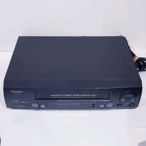Sharp h811u vhs - &, vcr