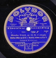 Kreutzer. Chopin (Mazurka