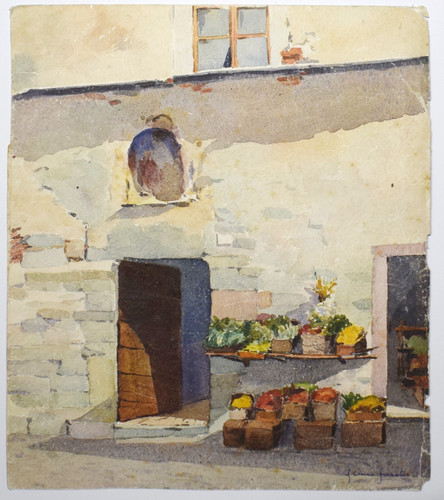 Dipinto watercolor bozzetto - watercolor,