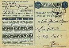G240-II WW.,C.P.,P.M. 87, ITALIA PER ROMA, XXIII CORPO D' ARMATA, 1943