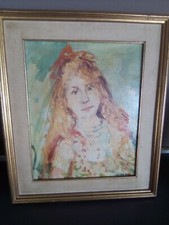 Quadro dipinto olio su tavola