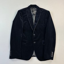 Zara Man Blazer Mens 42 Black